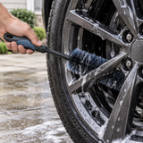 GLEAMVORA RimArc Long-Reach Wheel Cleaning Brush