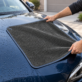 GLEAMVORA DrySpan Twist-Loop Car Drying Towel