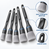 GLEAMVORA CabinSoft Interior Detailing Brush Set