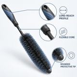 GLEAMVORA RimArc Long-Reach Wheel Cleaning Brush